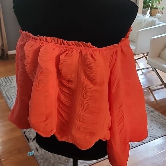 Gracia off the shoulder top sz m - Picture 6 of 7